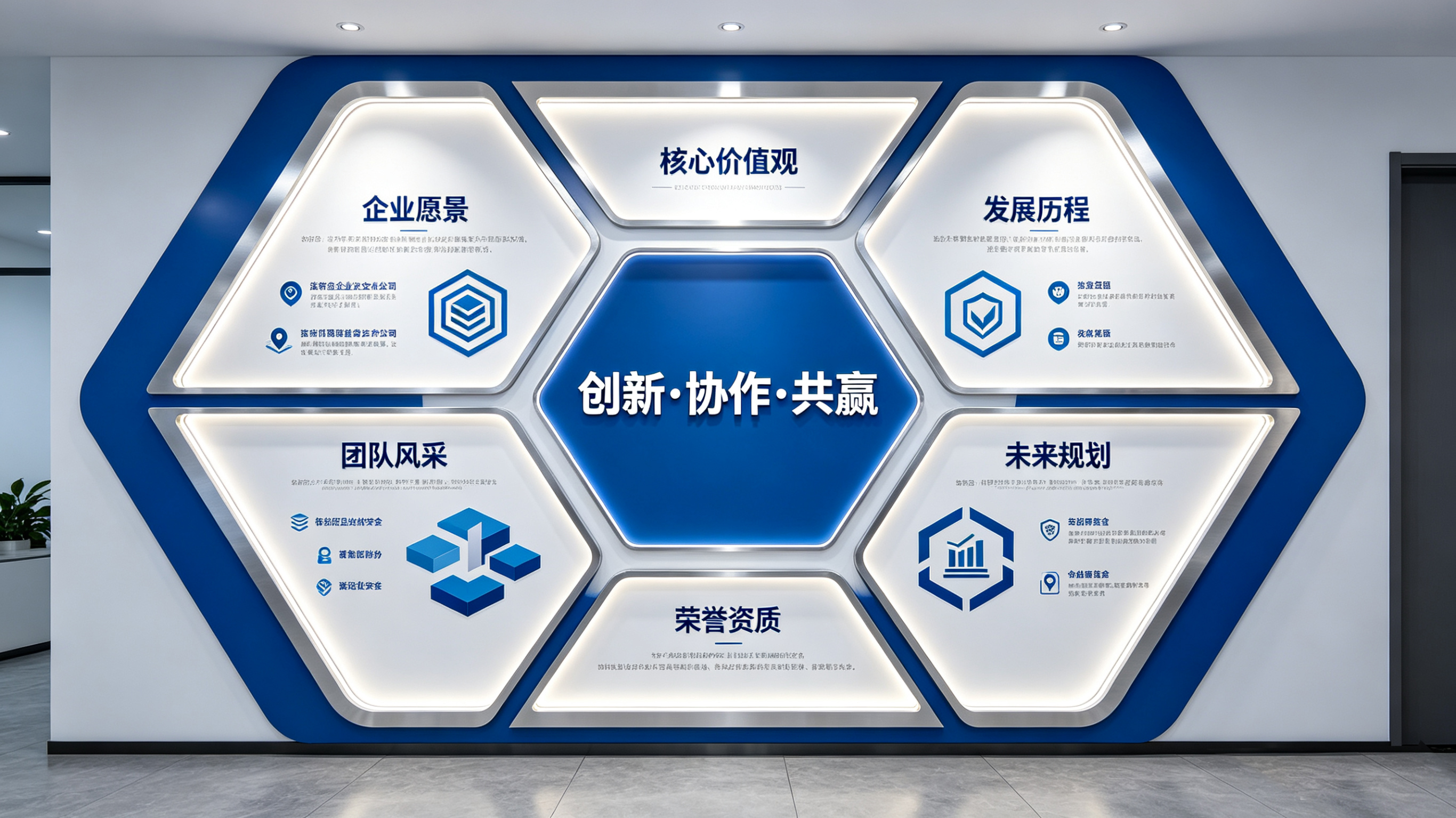 北碚企业文化墙六边形避坑指南（新手常犯5个错误）